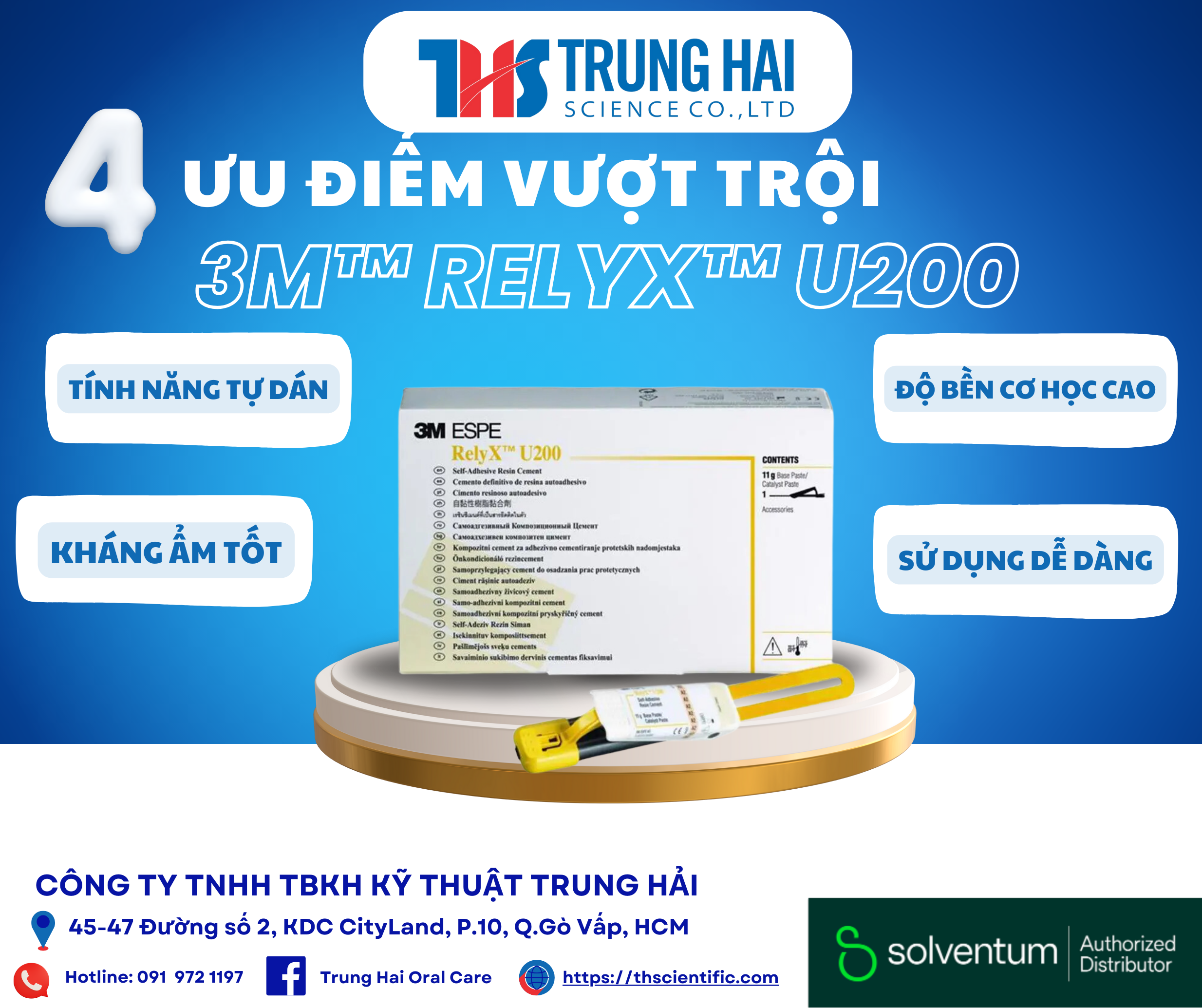 Hướng dẫn sử dụng 3M RelyX U200. 