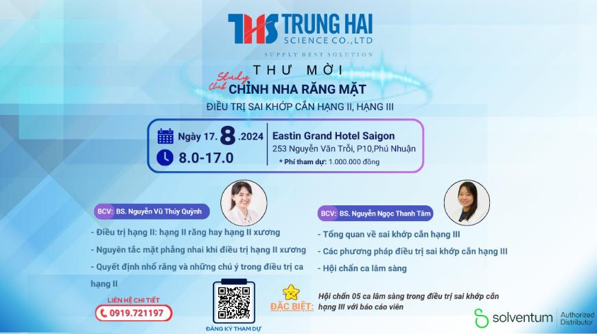 Thư mời chỉnh nha răng mặt